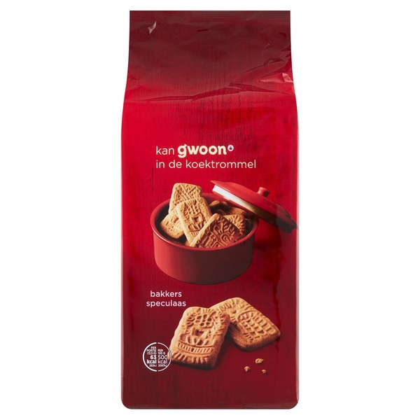 g'woon bakkers speculaas voorkant