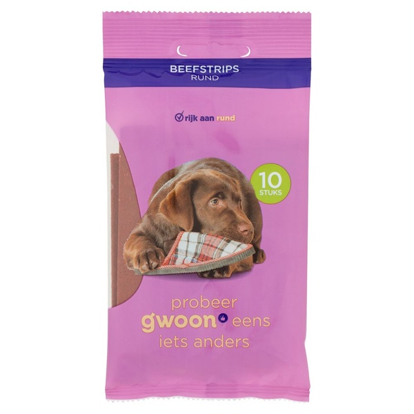 g'woon beef strips voorkant