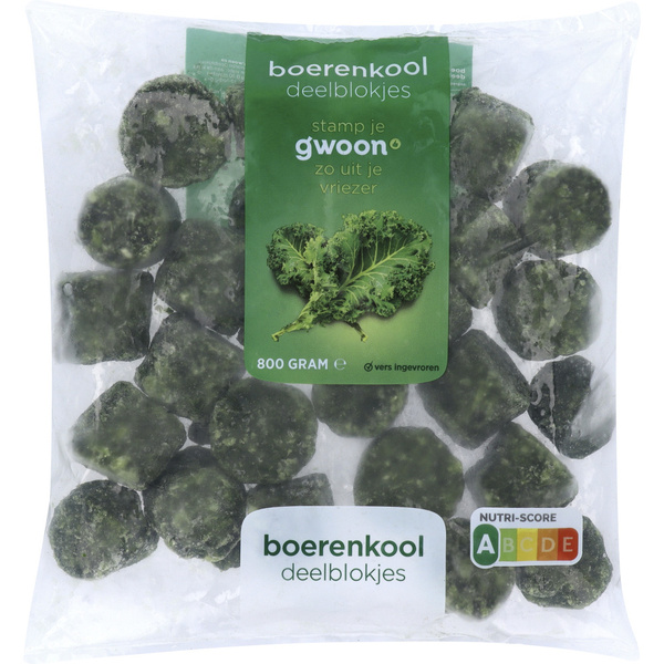 g'woon boerenkool deelblokjes voorkant
