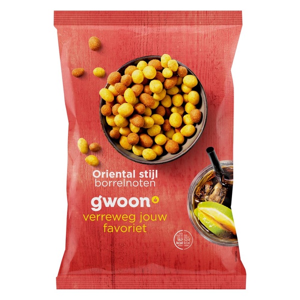 g'woon cocktailnoten pittig voorkant