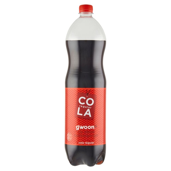 g'woon cola voorkant