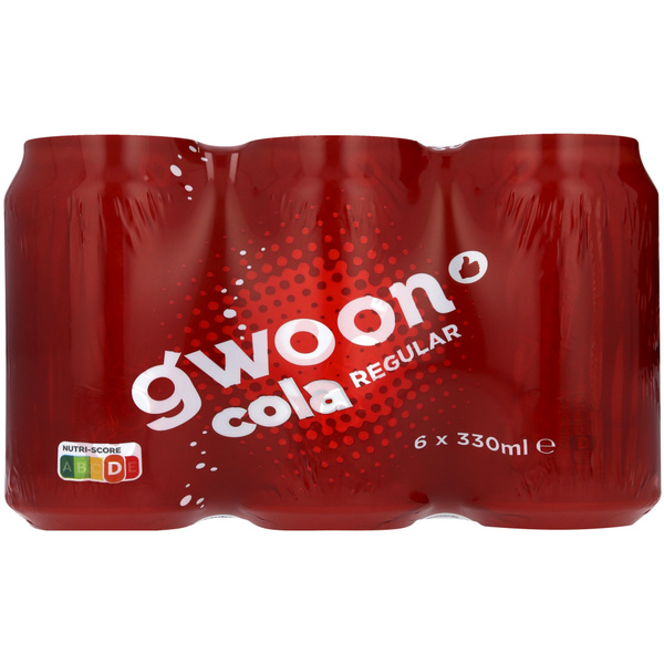 g'woon cola 6-pack voorkant