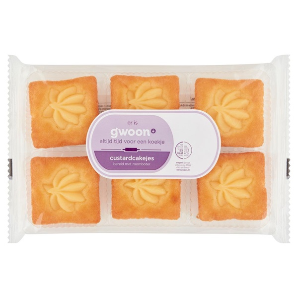 g'woon custardcakejes voorkant