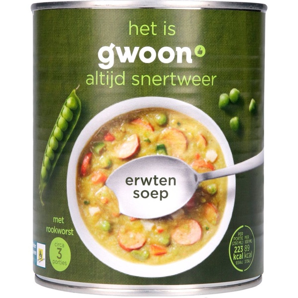 g'woon erwtensoep achterkant