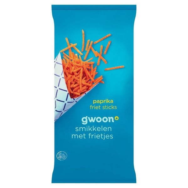 g'woon frietchips paprika voorkant