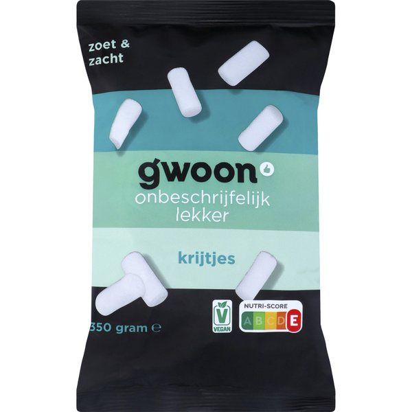 g'woon g'woon Krijtjes voorkant