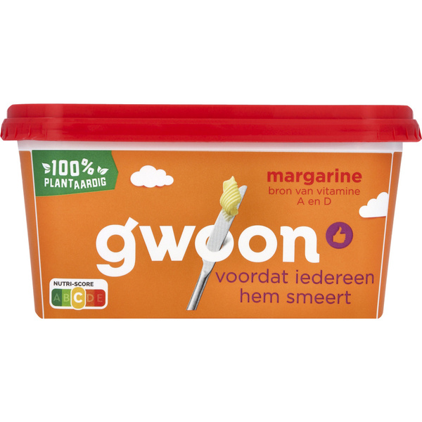 g'woon g'woon Margarine voorkant