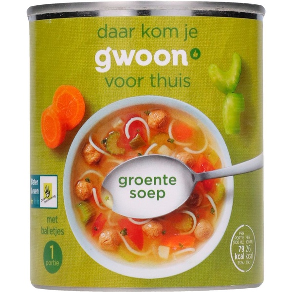 g'woon groentesoep voorkant