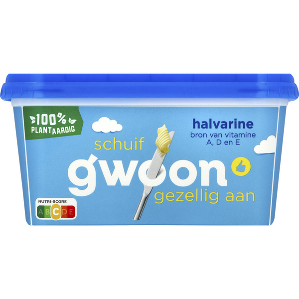 g'woon halvarine voorkant