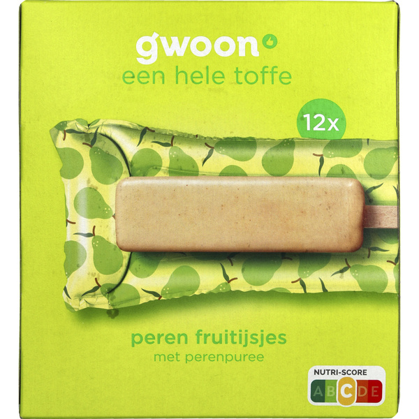 g'woon ijs perenijsjes voorkant