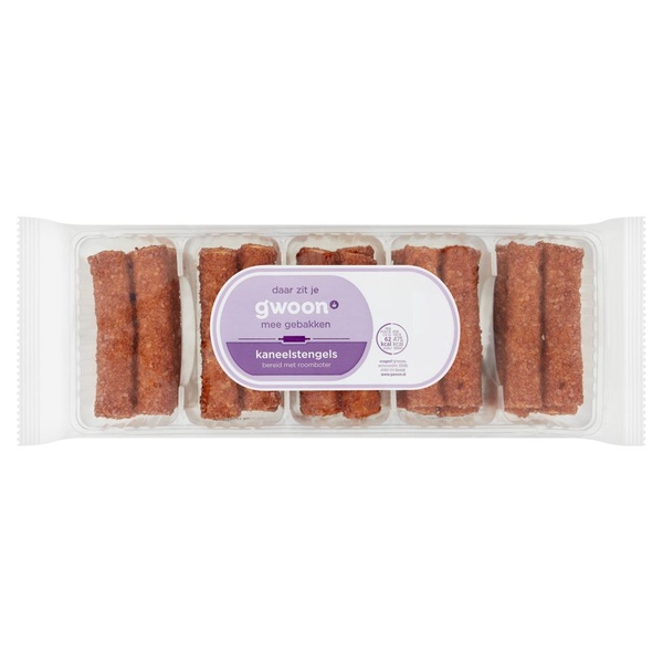 g'woon kaneelstengels voorkant