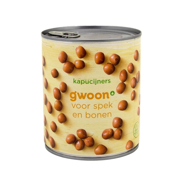 g'woon kapucijners voorkant