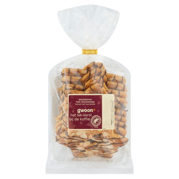 g'woon kerststerren roomboter amandel voorkant