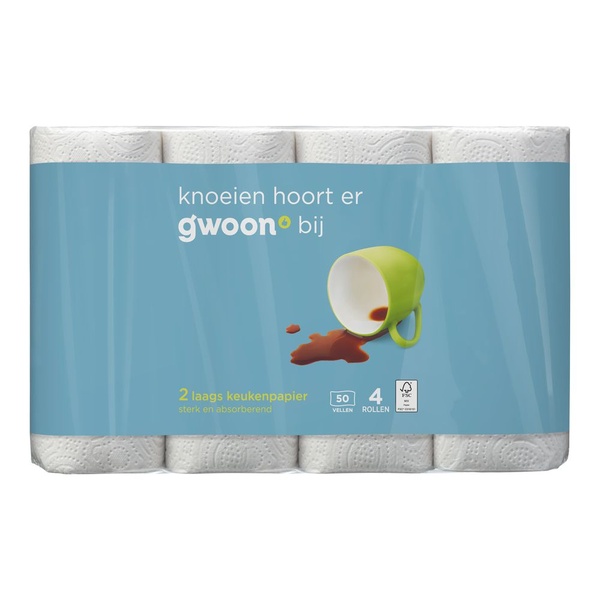 g'woon keukenpapier 2-laags voorkant