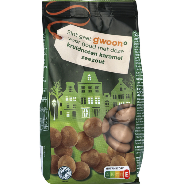 g'woon Kruidnoten Karamel zeezout voorkant