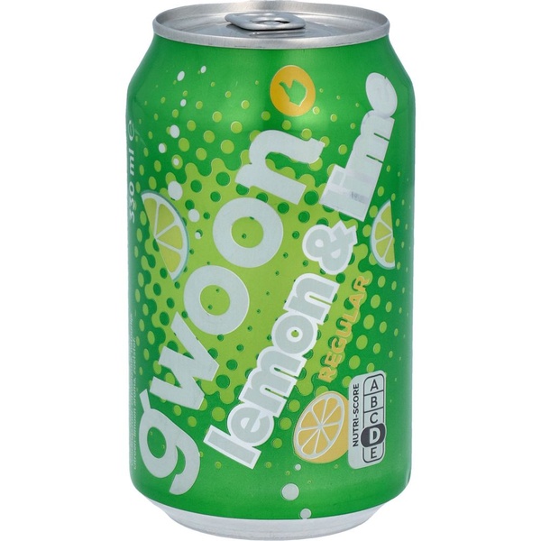 g'woon lemon lime blik voorkant