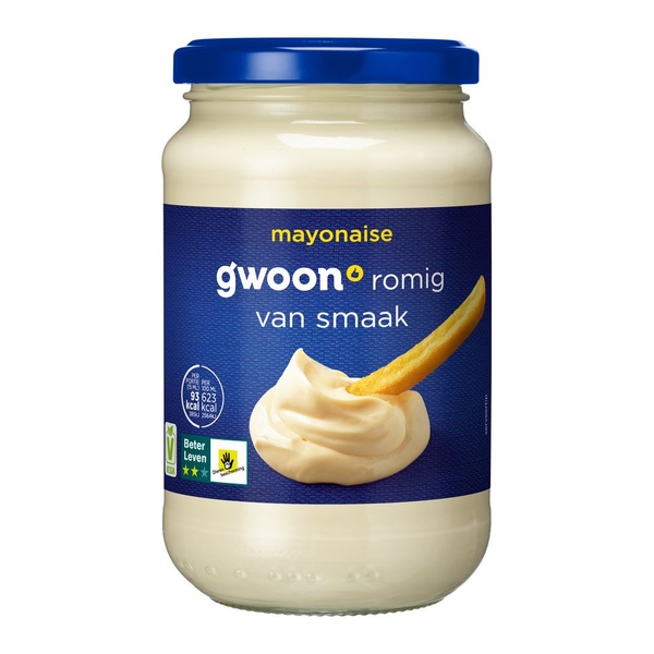g'woon mayonaise voorkant