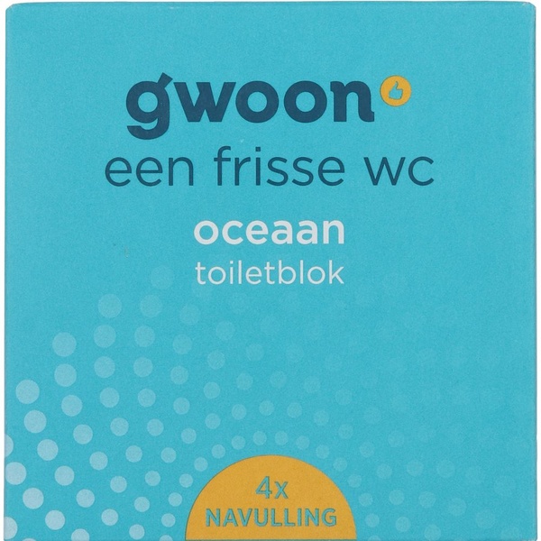 g'woon navul toiletblok ocean voorkant