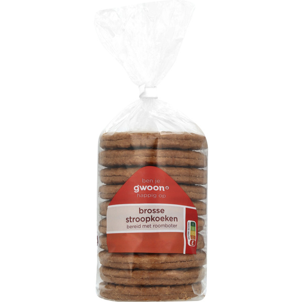 g'woon stroopkoeken voorkant