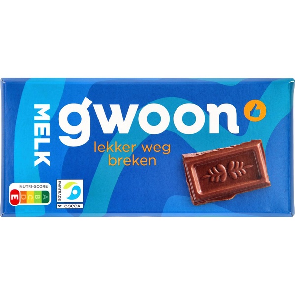 g'woon tablet melk voorkant