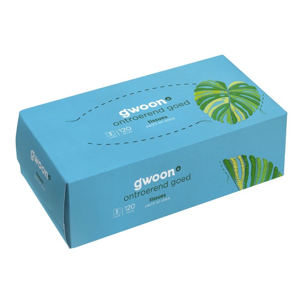 g'woon tissues 3 laags voorkant