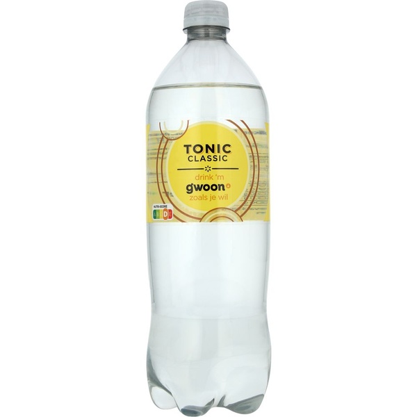 g'woon tonic voorkant