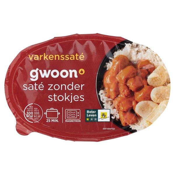 g'woon varkenssate voorkant