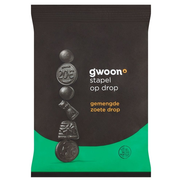 g'woon zoet drop gemengd voorkant