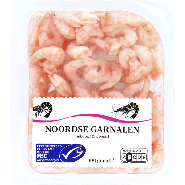 garnalen noordse voorkant