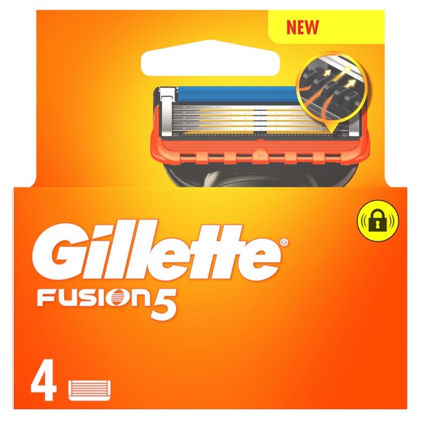 Gillette fusion5 navulmesjes voorkant