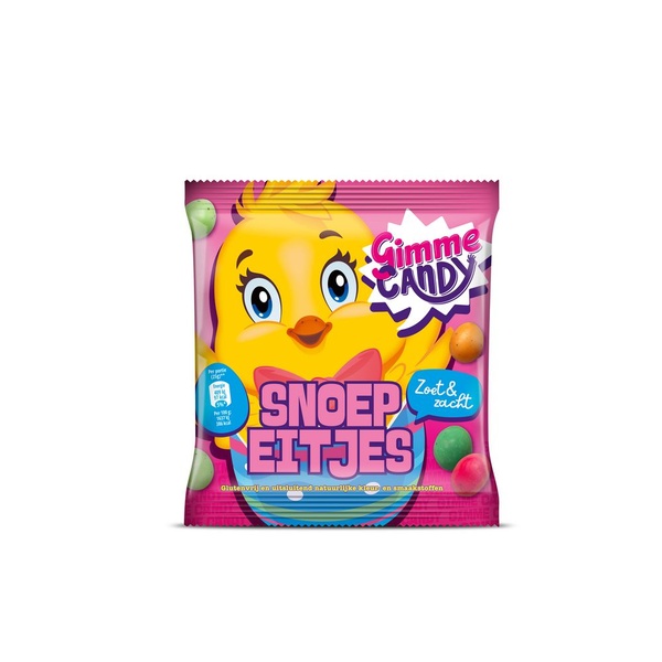 Gimme Candy snoepeitjes voorkant