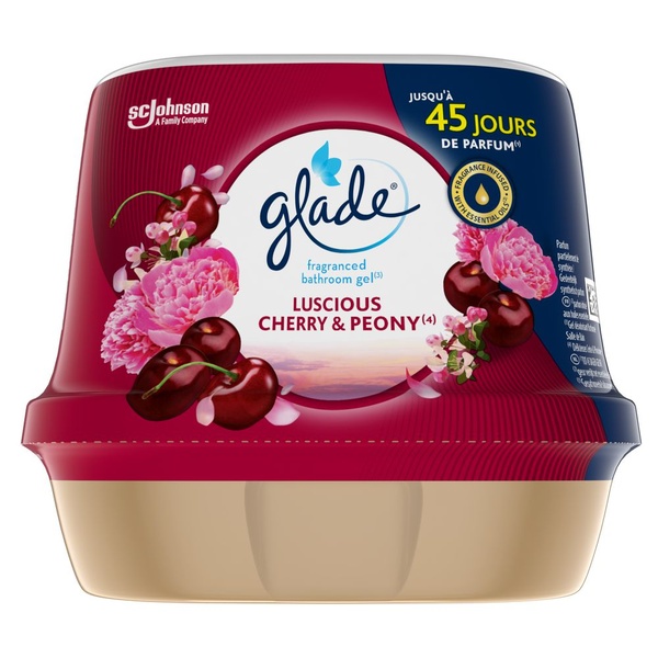 Glade gel luscious cherry peony voorkant