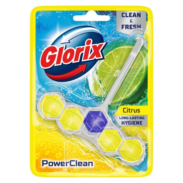 Glorix Toiletblok  Citrus voorkant