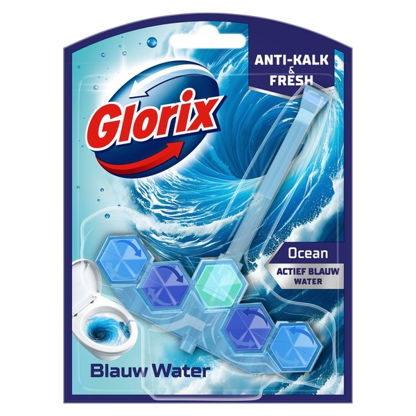 Glorix toiletblok oceaan voorkant