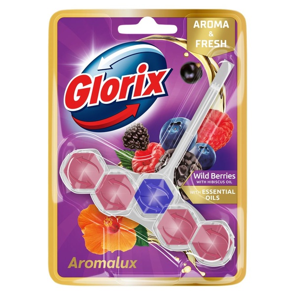 Glorix toiletblok wildberries voorkant