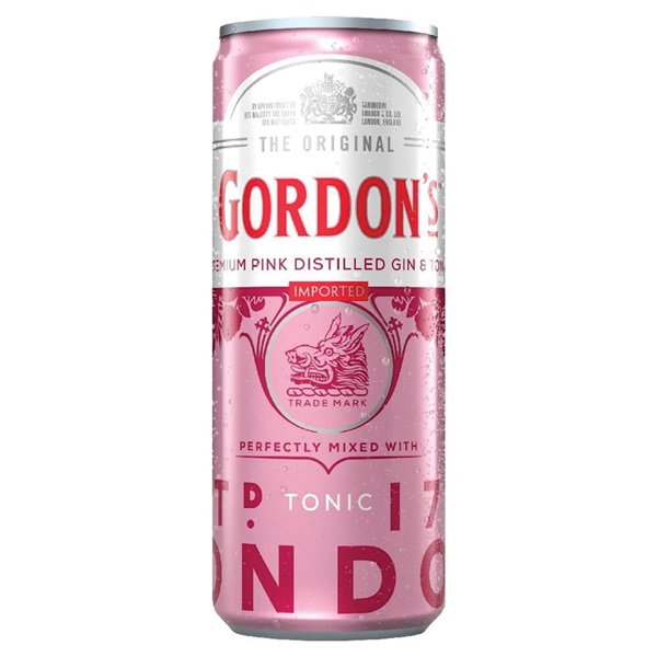 SPAR Gordon's Gordons pink gin tonic blikje je vindt het bij SPAR