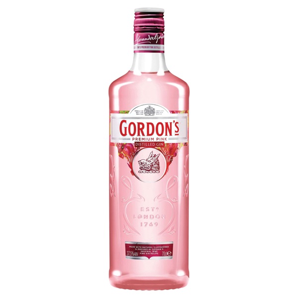 Gordon's pink gin voorkant