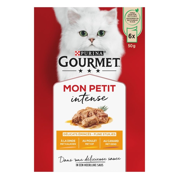 Gourmet mon petit intense gevogelte voorkant