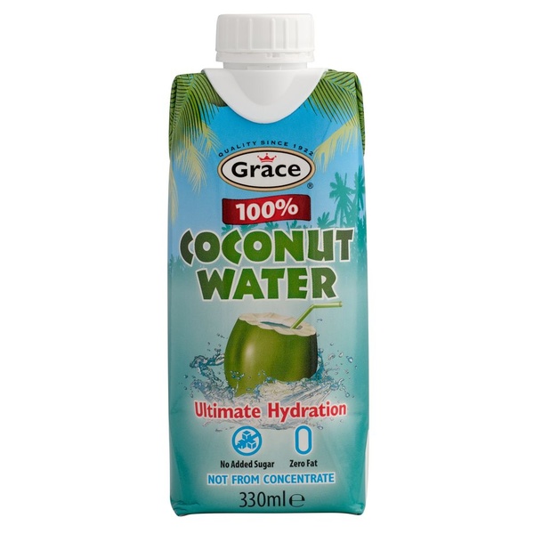 Grace kokoswater voorkant