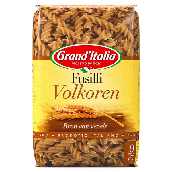 Grand'Italia fusilli volkoren voorkant