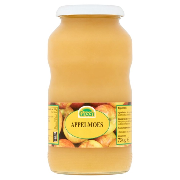 Green appelmoes voorkant