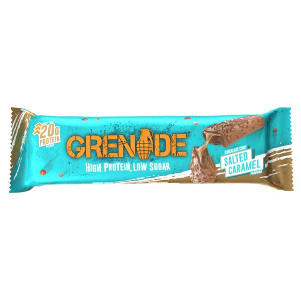 Grenade Grenade Proteïnereep Salted Car voorkant