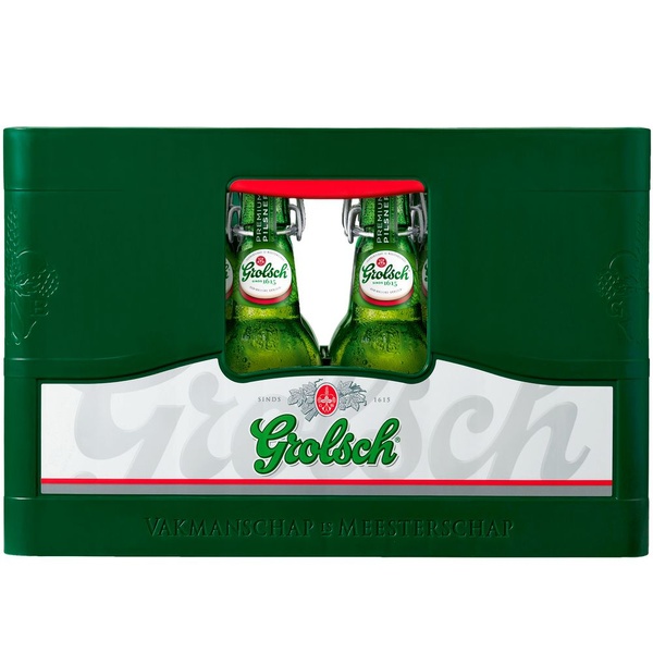 Grolsch pils beugel fles voorkant