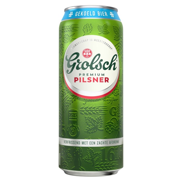 Grolsch pilsener voorkant