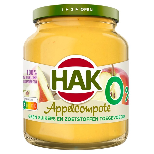Hak appelcompote 0% voorkant