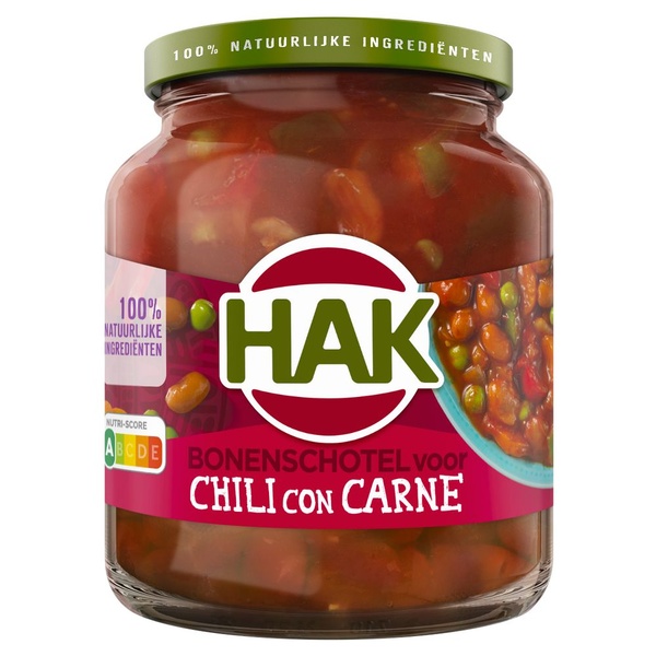 Hak Bonenschotel Chili Con Carne voorkant