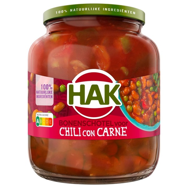 Hak Bonenschotel Chili Con Carne voorkant