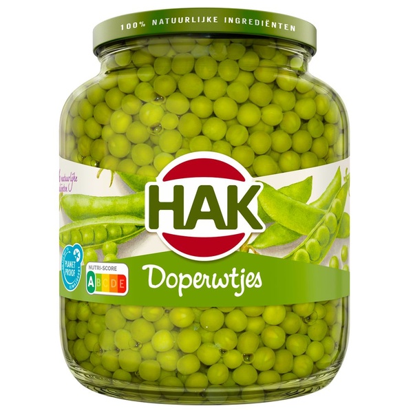 Hak Doperwtjes Extra Fijn voorkant