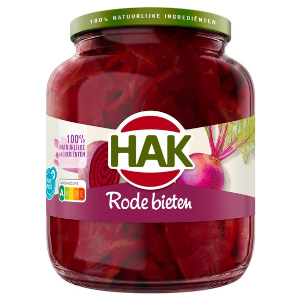 Hak rode bieten schijven voorkant