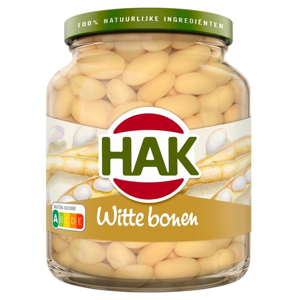 Hak witte bonen voorkant